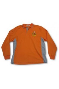 P117 團體班衫訂做  團體班衫印製  團體班衫製造商    橙色